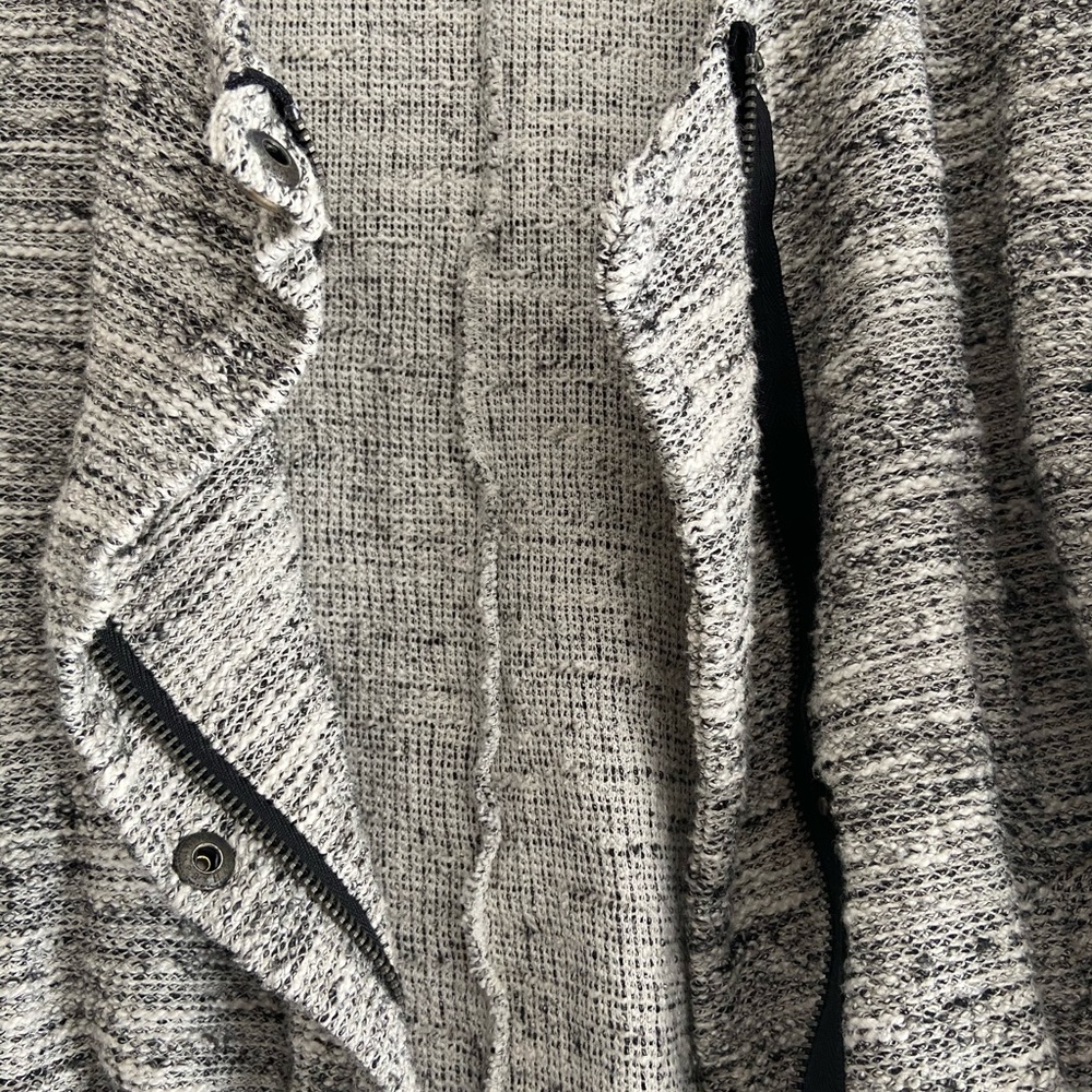 Zip and Snapfront Lightweight Textured Jacket